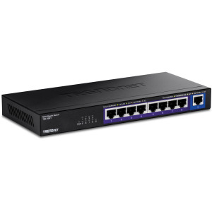 TRENDnet TEG-S591 9-Port Unmanaged Multi-Gig Ethernet Switch, 2.5G and 10G, wall mountable